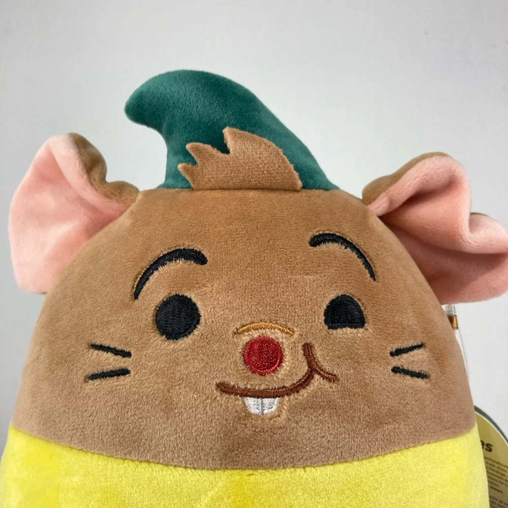 NWT Disney Squishmallow 6.5” Gus the mouse from Cinderella